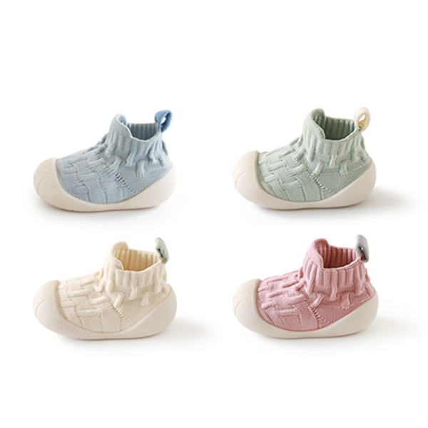 말랑이지 슈즈 보행기화 걸음마 신발, 옐로우, 12.5cm, S