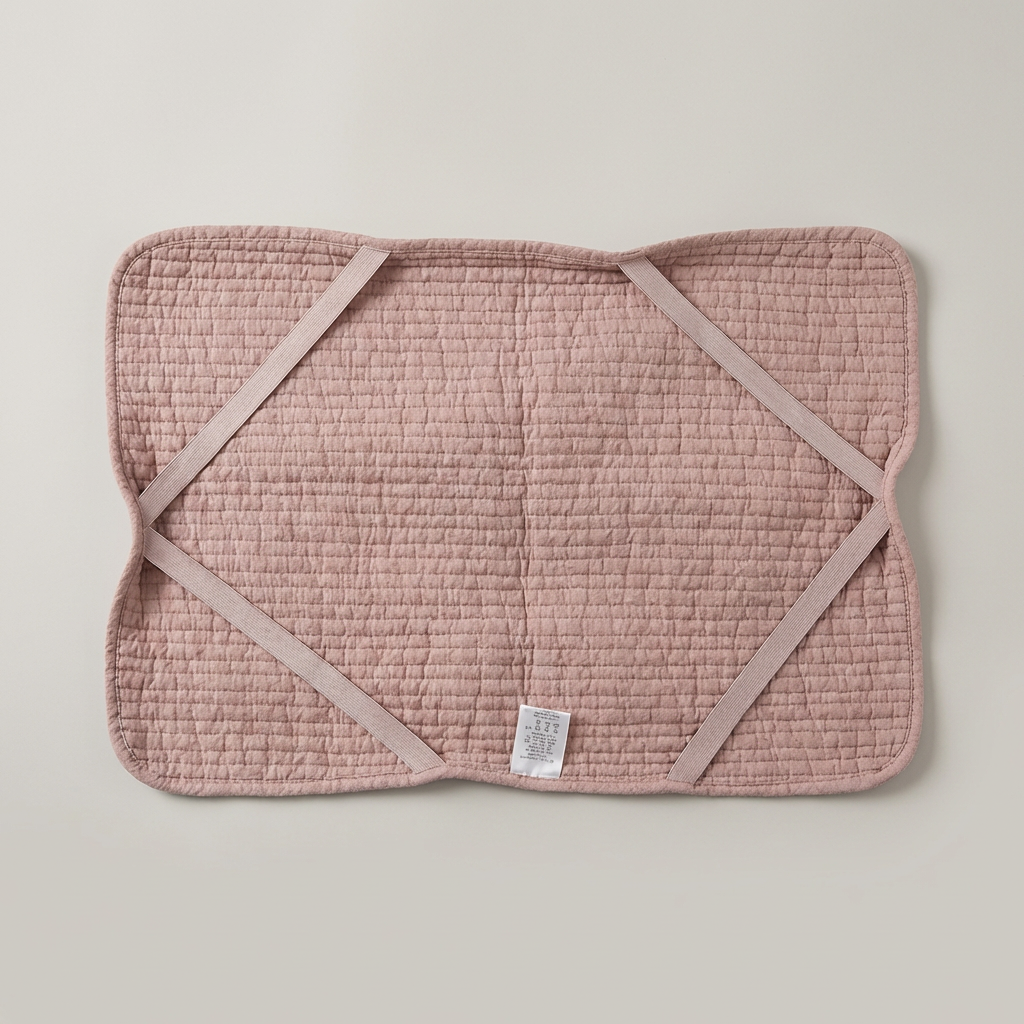 마더스홈 매일 빨아쓰는 피그먼트 순면 베개커버, 밴드형, 베이지, 50x70cm, 2개