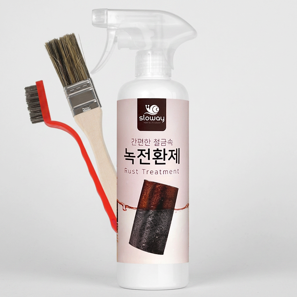 슬로웨이 간편한 철금속 녹전환제, 500ml, 1개