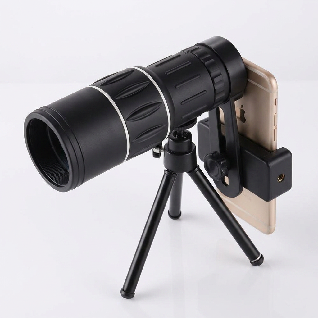 조영 휴대용 단망경 16X52 HJ4070-281, 블랙, 1세트