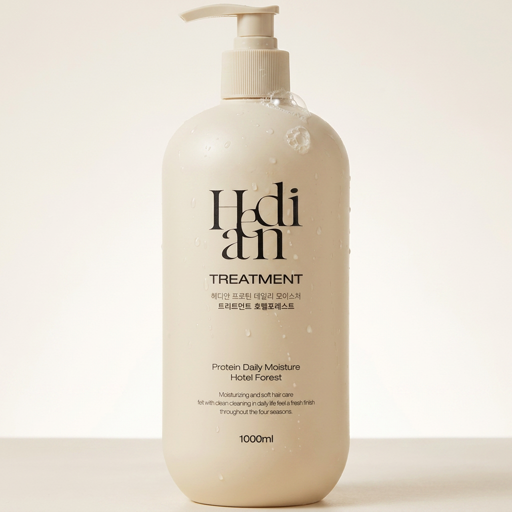 헤디안 프로틴 데일리 모이스처 트리트먼트, 호텔포레스트향, 1L, 1개
