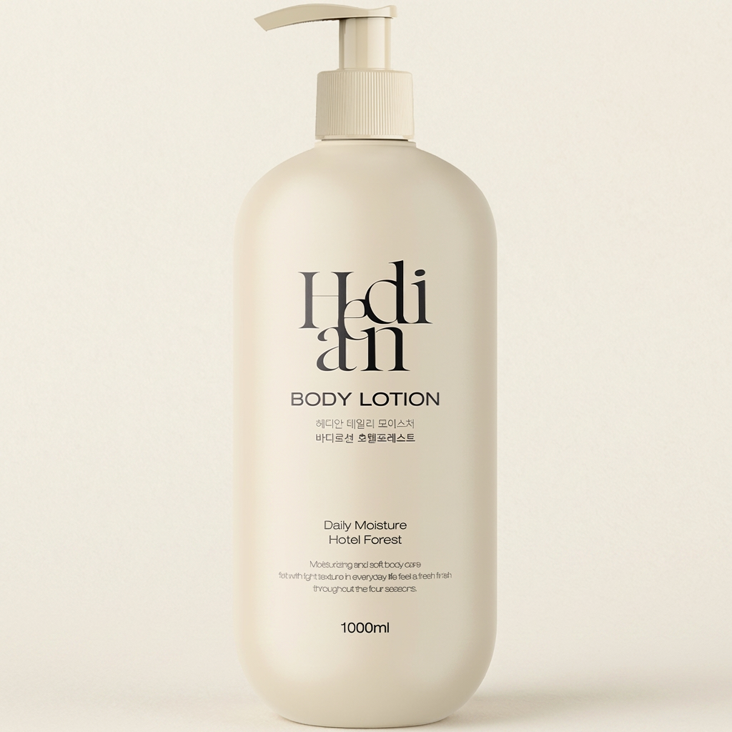 헤디안 데일리 모이스처 바디로션, 호텔포레스트, 1L, 1개