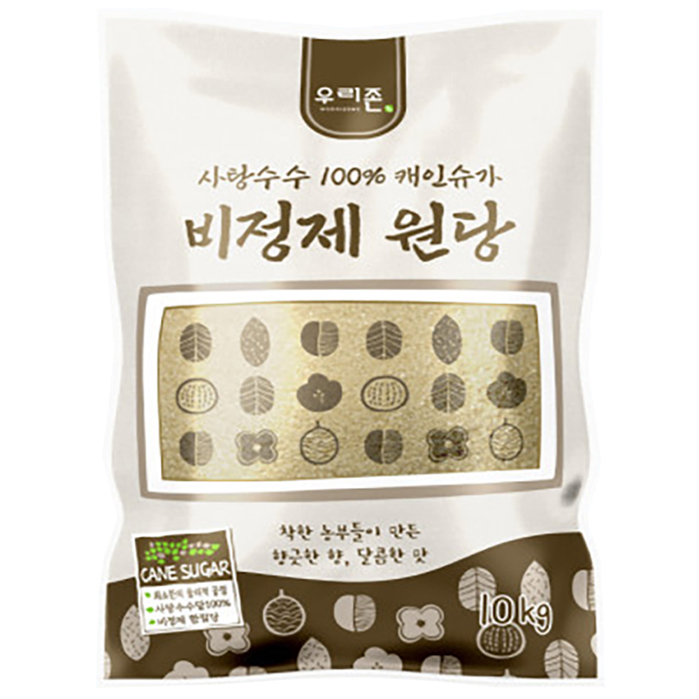 우리존 비정제 원당, 10kg, 1개