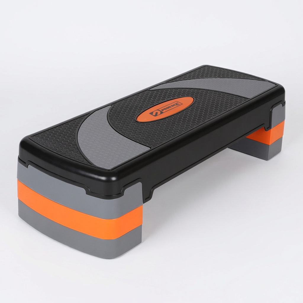 프로이스 3단 스텝박스, 블랙그레이, 98x38x15-25cm, 1개