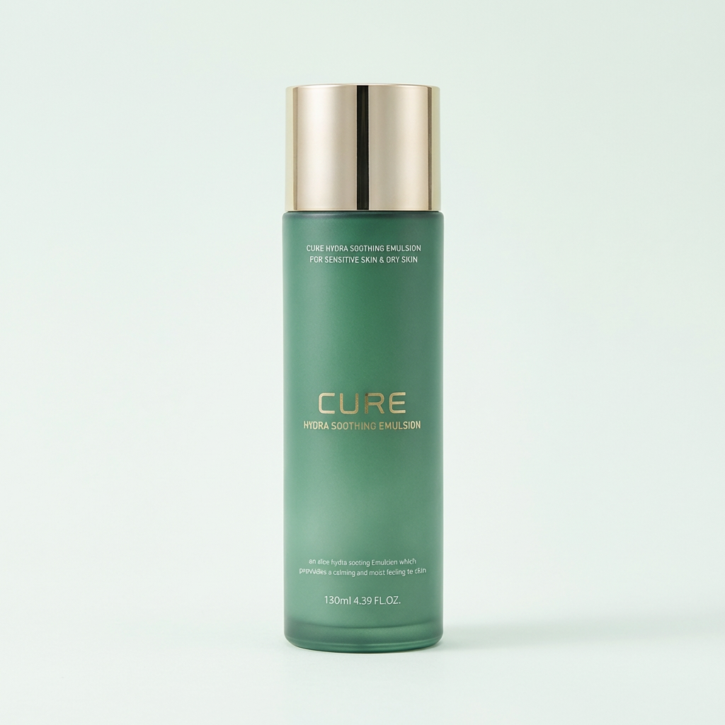 김정문알로에 큐어 하이드라 수딩 에멀전, 130ml, 4개