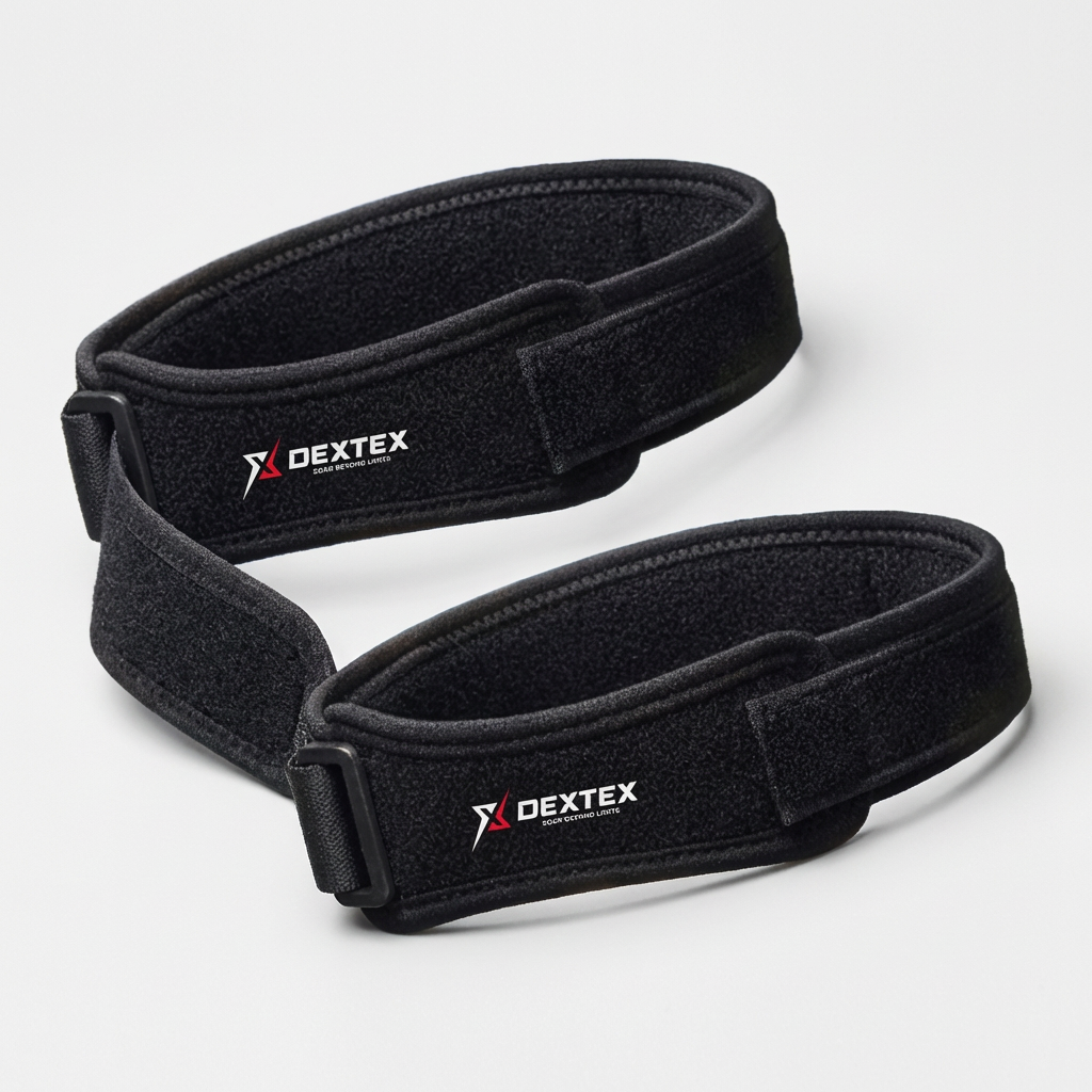 DEXTEX 허니셀 프리미엄 무릎보호대, 블랙, FREE, 2개입