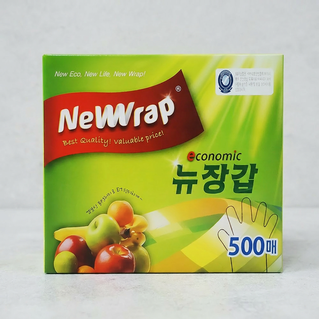 뉴랩 뉴장갑, 500매, 1개