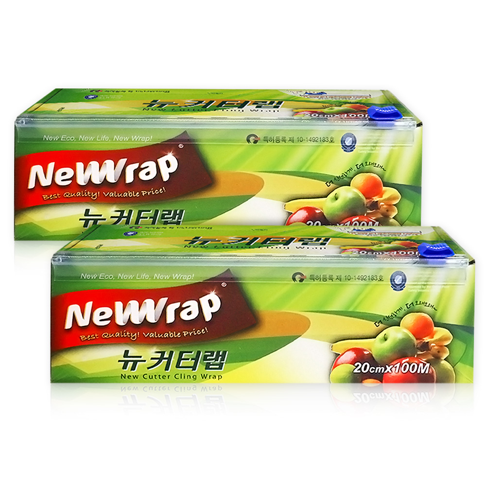 뉴랩 뉴커터랩 NW18090SAW, 20cm, 100m, 2개