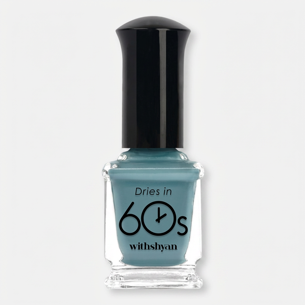 위드샨 60초 건조 매니큐어, 블루문, 9ml, 1개