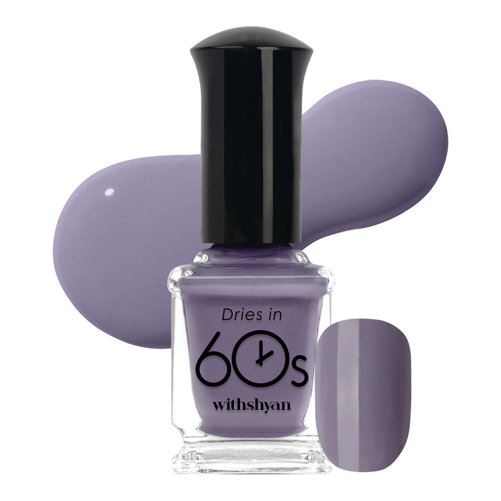 위드샨 60초 건조 매니큐어, 팬지, 9ml, 1개
