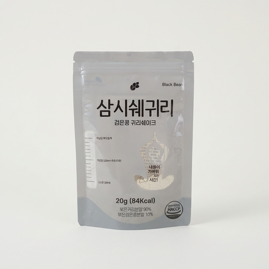 논앤밭위드 삼시쉐귀리 귀리쉐이크, 검은콩, 20g, 30개