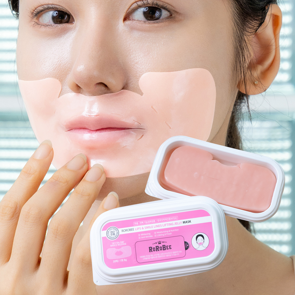 로로스키니 입술 팔자주름팩, 30매입, 1통