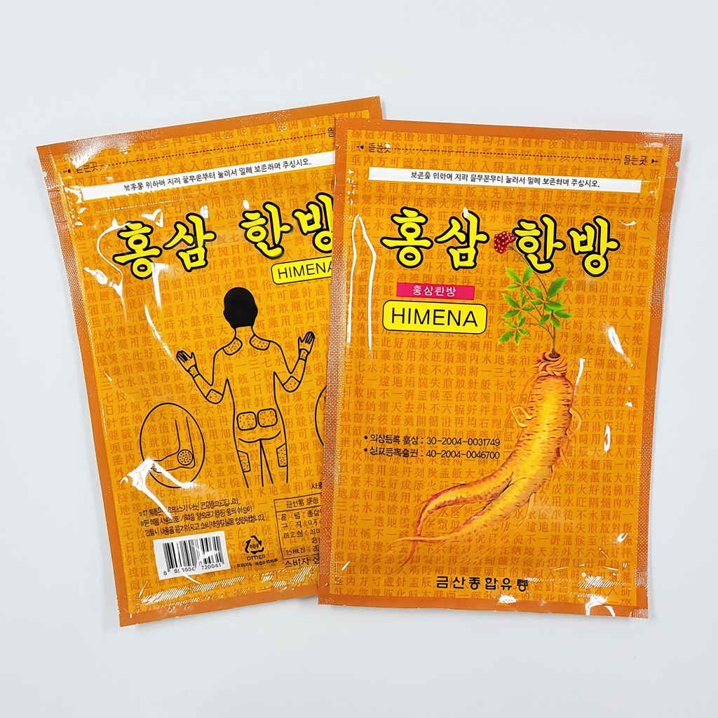 히미나 홍삼 한방 패드, 20매입, 12개