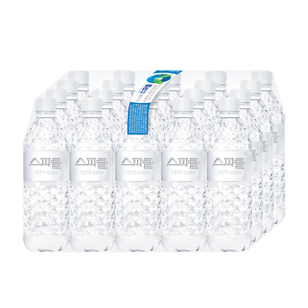스파클 스파클 생수, 무라벨, 500ml, 60병