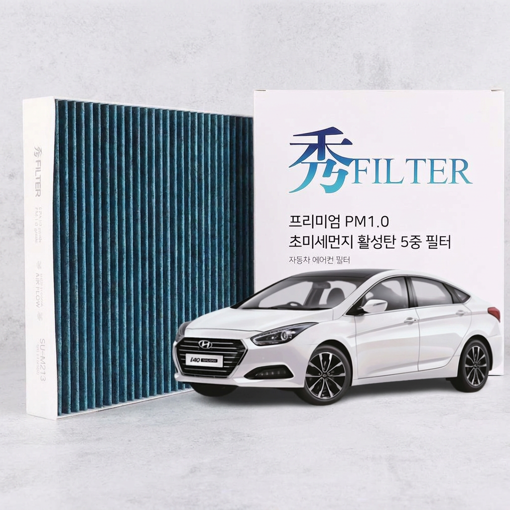수 필터 PM1.0 활성탄 필터, i40 VF, SU-D204, 3개입