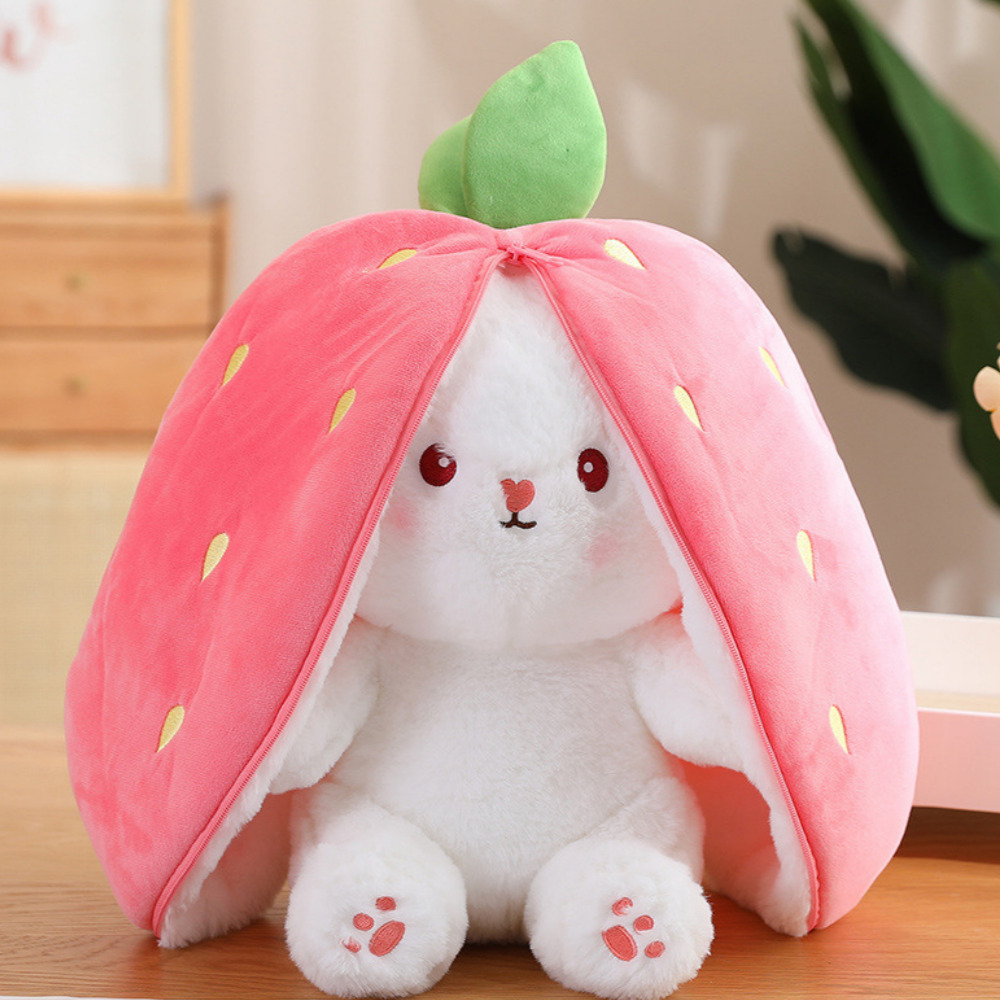까꿍 토끼 인형, 당근, 18cm