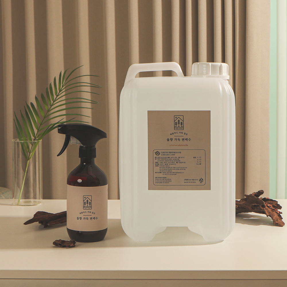 솔향가득 편백수 + 스프레이 공병, 10L, 1개