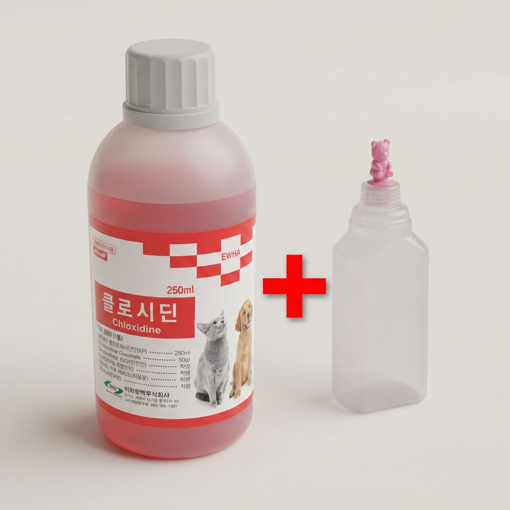 이화컴택 클로시딘 반려동물 소독제, 250ml, 1개