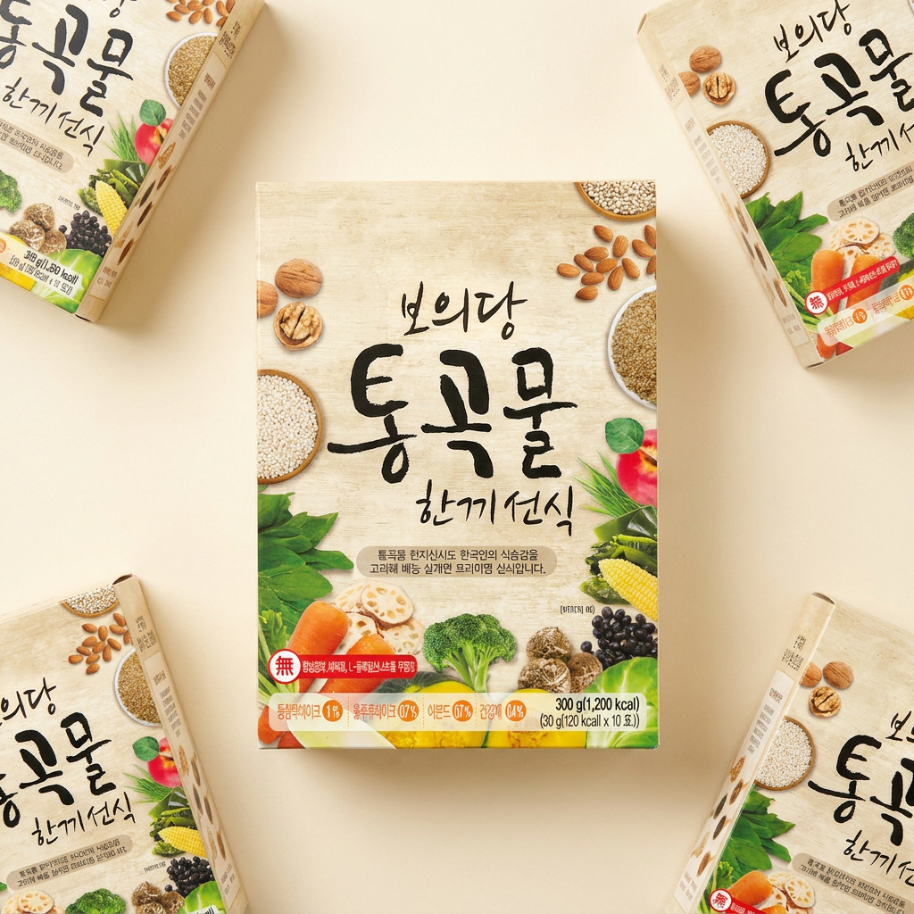 보의당 통곡물 한끼선식, 12박스, 3600g