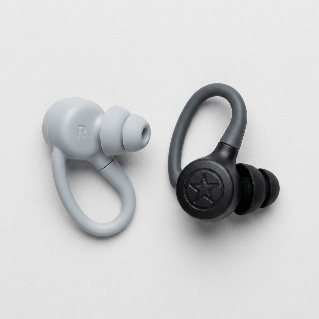 노이즈랩 라이트닝 귀마개, 실버, 3개