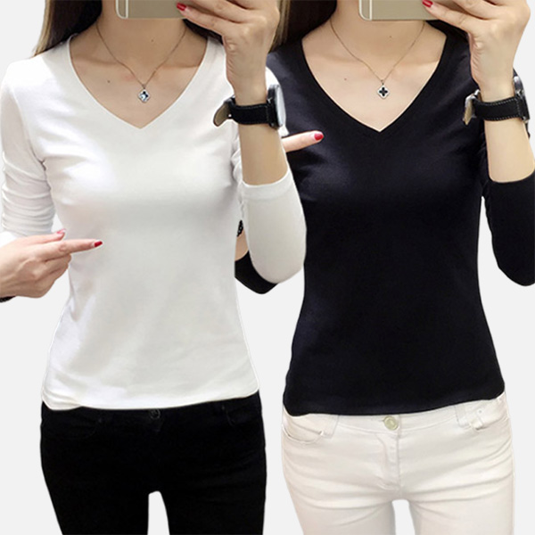 기본 베이직 티셔츠, V넥, 화이트, XL, 1개, V넥, 블랙, XL, 1개 가격 추이 주식회사 디앤에프코퍼레이션 기본 베이직 티셔츠, V넥, 화이트, XL, 1개, V넥, 블랙, XL, 1개 - 최저가 6,800원
