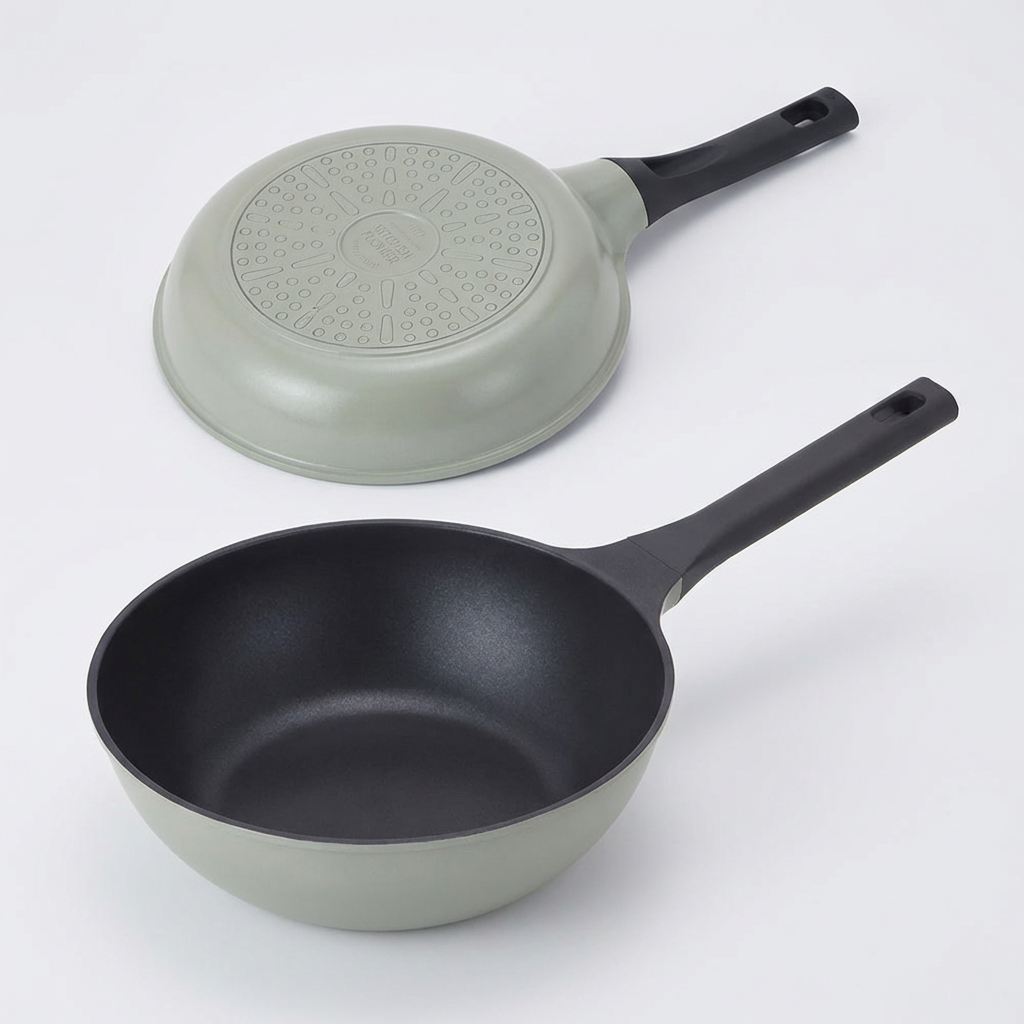 키친플라워 세이지 인덕션 주물 후라이팬, 후라이팬 20cm 1개 + 궁중팬 28cm 1개, 1세트 가격 추이 키친플라워 세이지 인덕션 주물 후라이팬, 후라이팬 20cm 1개 + 궁중팬 28cm 1개, 1세트 - 최저가 24,200원