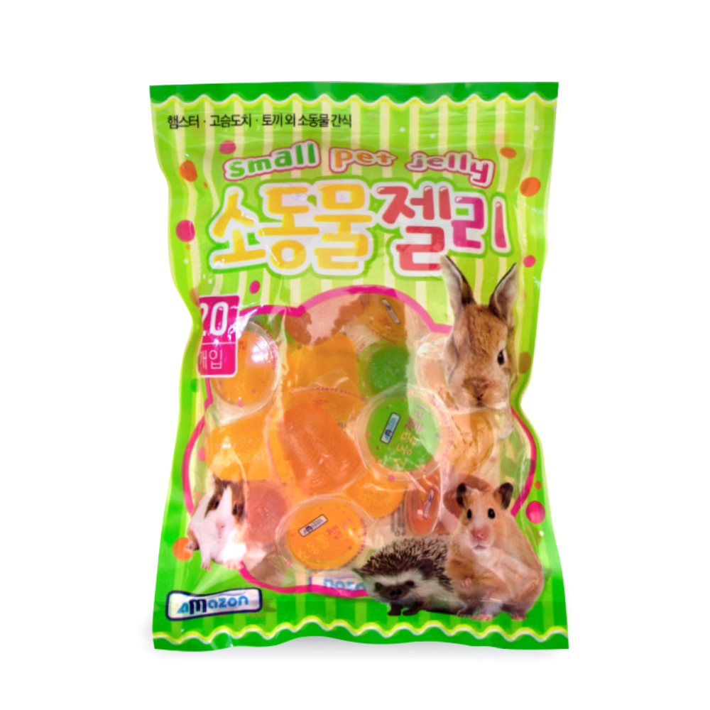 애니몰파크 아마존 소동물 젤리, 16g, 20개