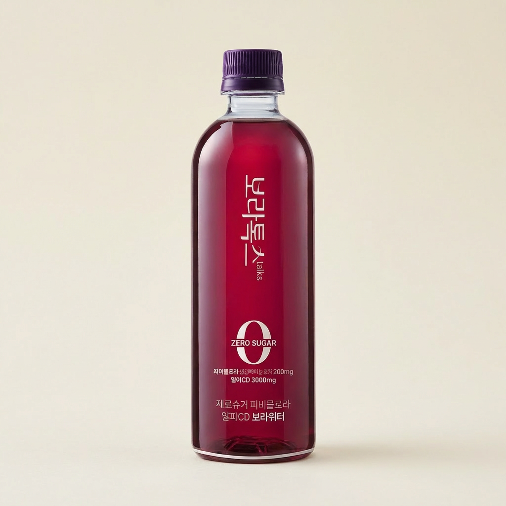 보라톡스 제로슈가 파비플로라 알파CD 보라워터, 500ml, 6개