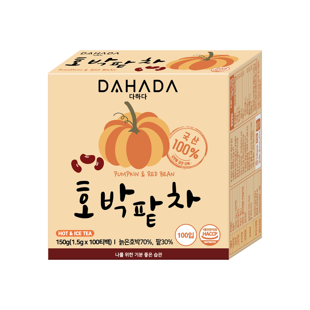 다하다 호박팥차, 1.5g, 100개입, 1개 가격 추이 다하다 호박팥차, 1.5g, 100개입, 1개 - 최저가 11,781원