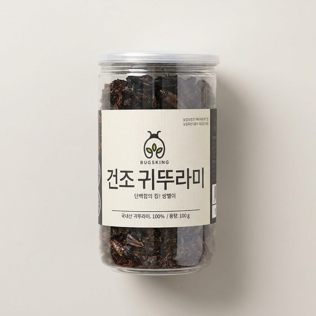 곤충킹 건조 귀뚜라미, 100g, 1개