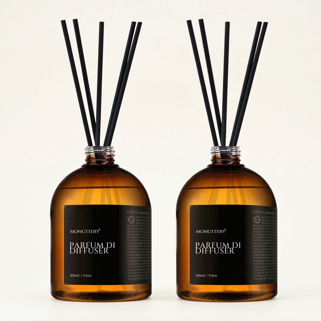 몽때리 실속형 디퓨저, 시트러스라벤더, 300ml, 2개