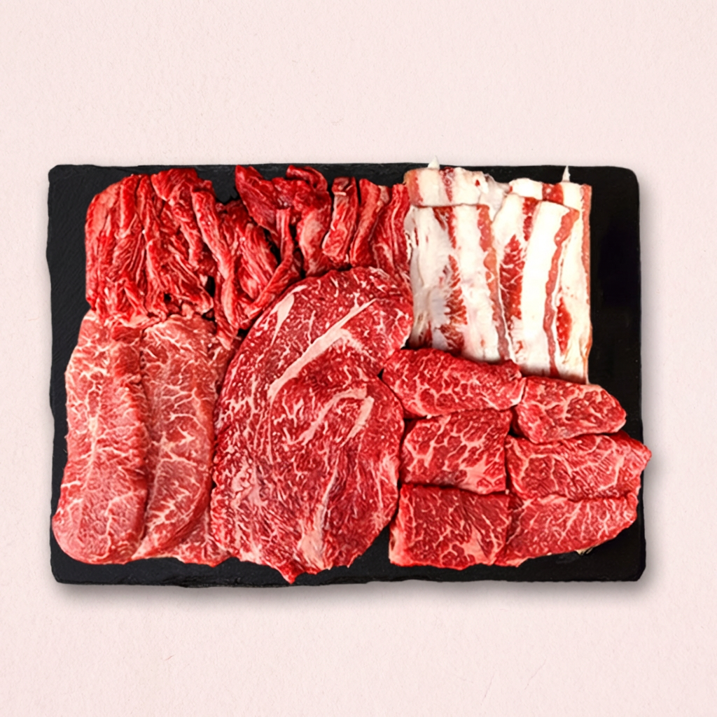 파파네 산더미 소고기 세트, 우삼겹 200g + 부채살 200g + 토시살 200g + 갈비살 200g + 등심 200g, 1kg, 1세트 가격 추이 파파네 산더미 소고기 세트, 우삼겹 200g + 부채살 200g + 토시살 200g + 갈비살 200g + 등심 200g, 1kg, 1세트 - 최저가 38,475원