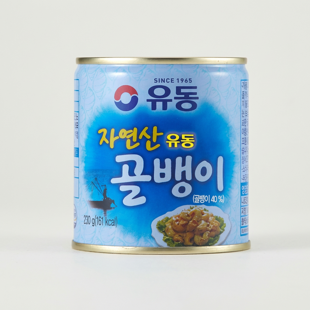유동 자연산 골뱅이, 230g, 4캔