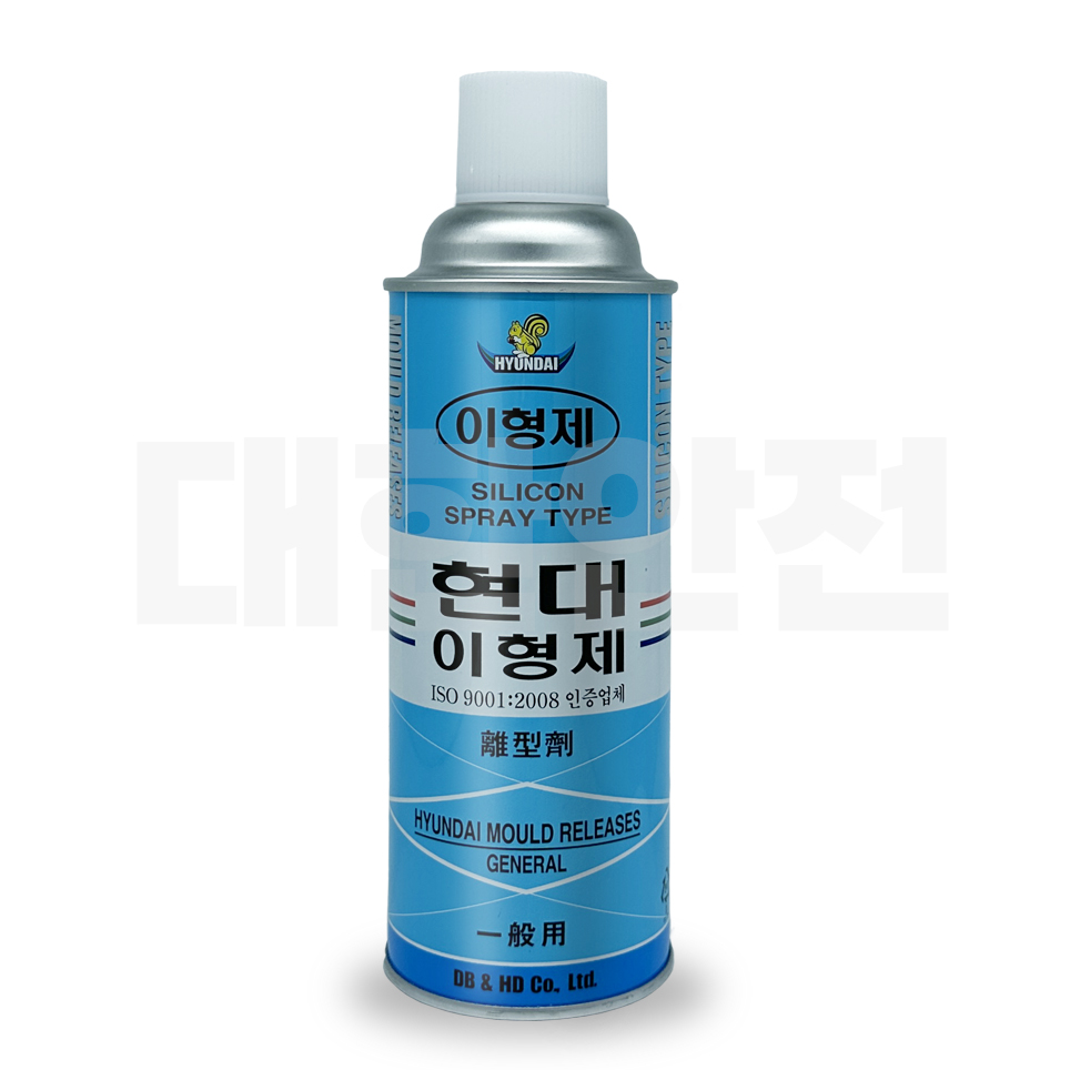 대한안전 현대 실리콘 이형제 일반용, 420ml, 1개