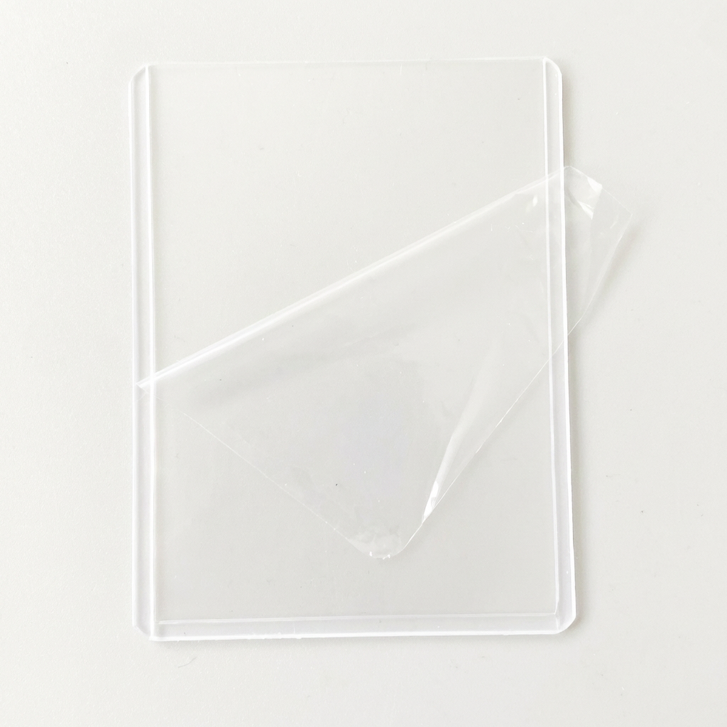 포카 슬리브 탑로더, 투명, 3x4, 10장