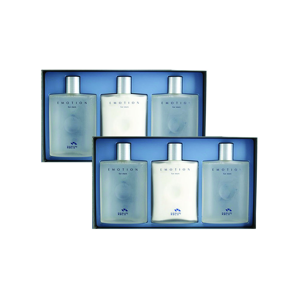 뉴원상사 꽃을든남자 이모션 포맨 2종기획, 로션 160ml 1개 + 스킨 160ml 2개, 2세트