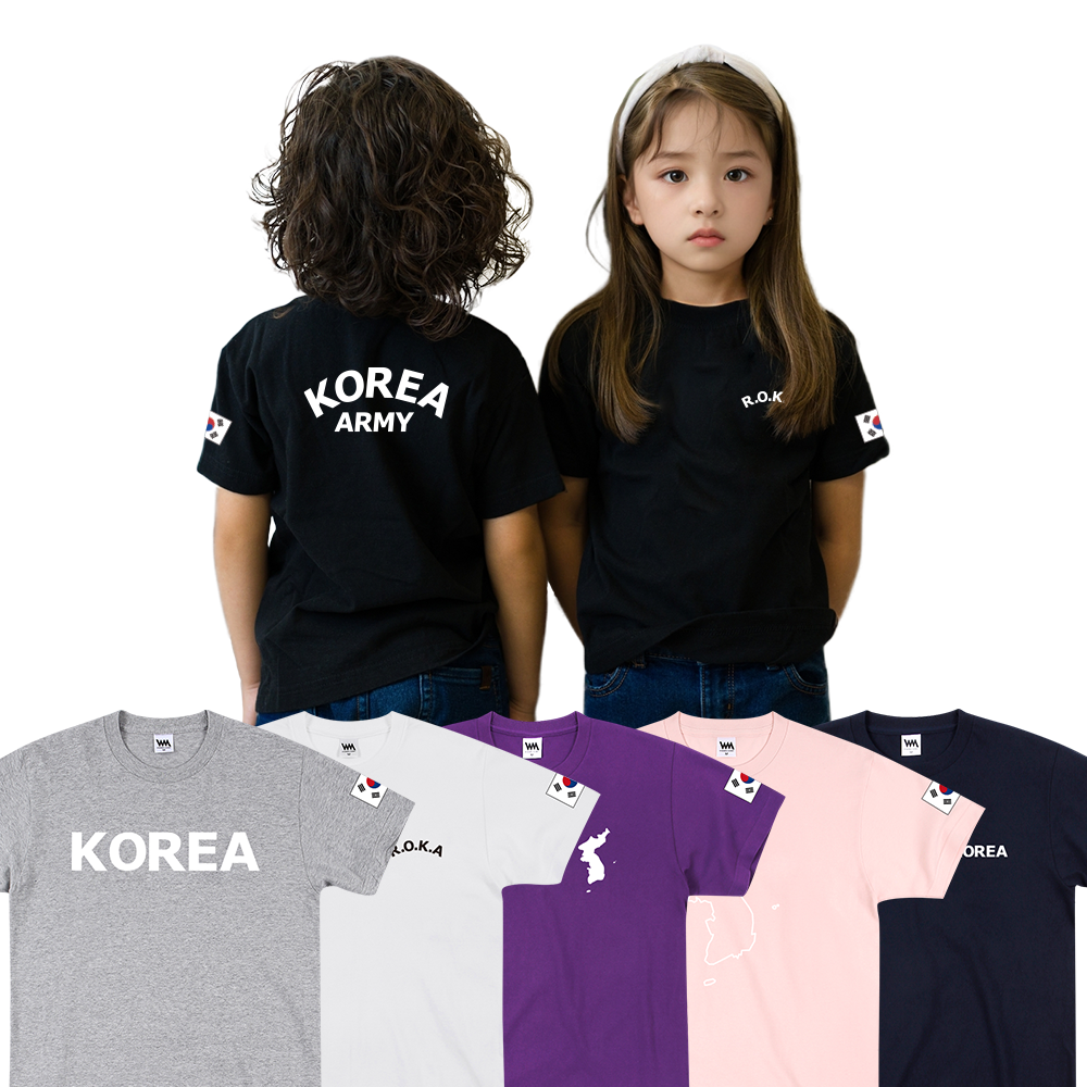 ROKA KIDS 키즈 20수 면 반팔 티셔츠 여아 남아 로카티 반팔티 아동 주니어 가족티 군인티 아동용, 블랙, 150호 가격 비교 ROKA KIDS 키즈 20수 면 반팔 티셔츠 여아 남아 로카티 반팔티 아동 주니어 가족티 군인티 아동용, 블랙, 150호