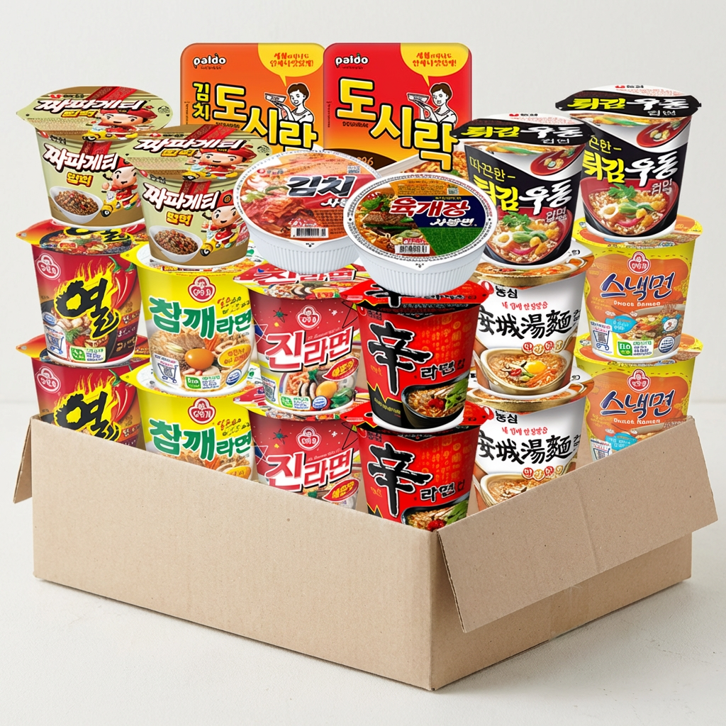 메리박스 컵라면 20개 기획 세트, 1세트