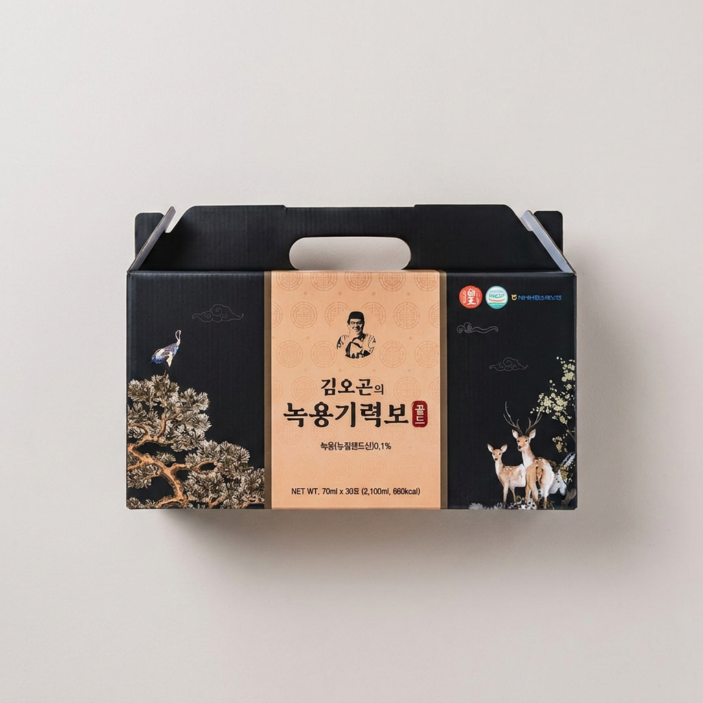 김오곤의 녹용기력보 골드, 30개입, 3박스