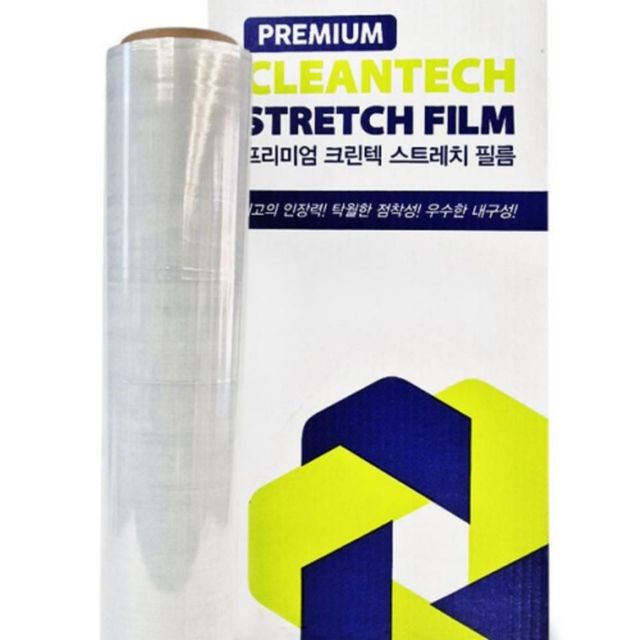 프리미엄 크린텍 스트레치 필름, 20mic, 500mm, 300m, 4롤