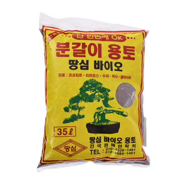 땅심 바이오 용토, 35L, 1개