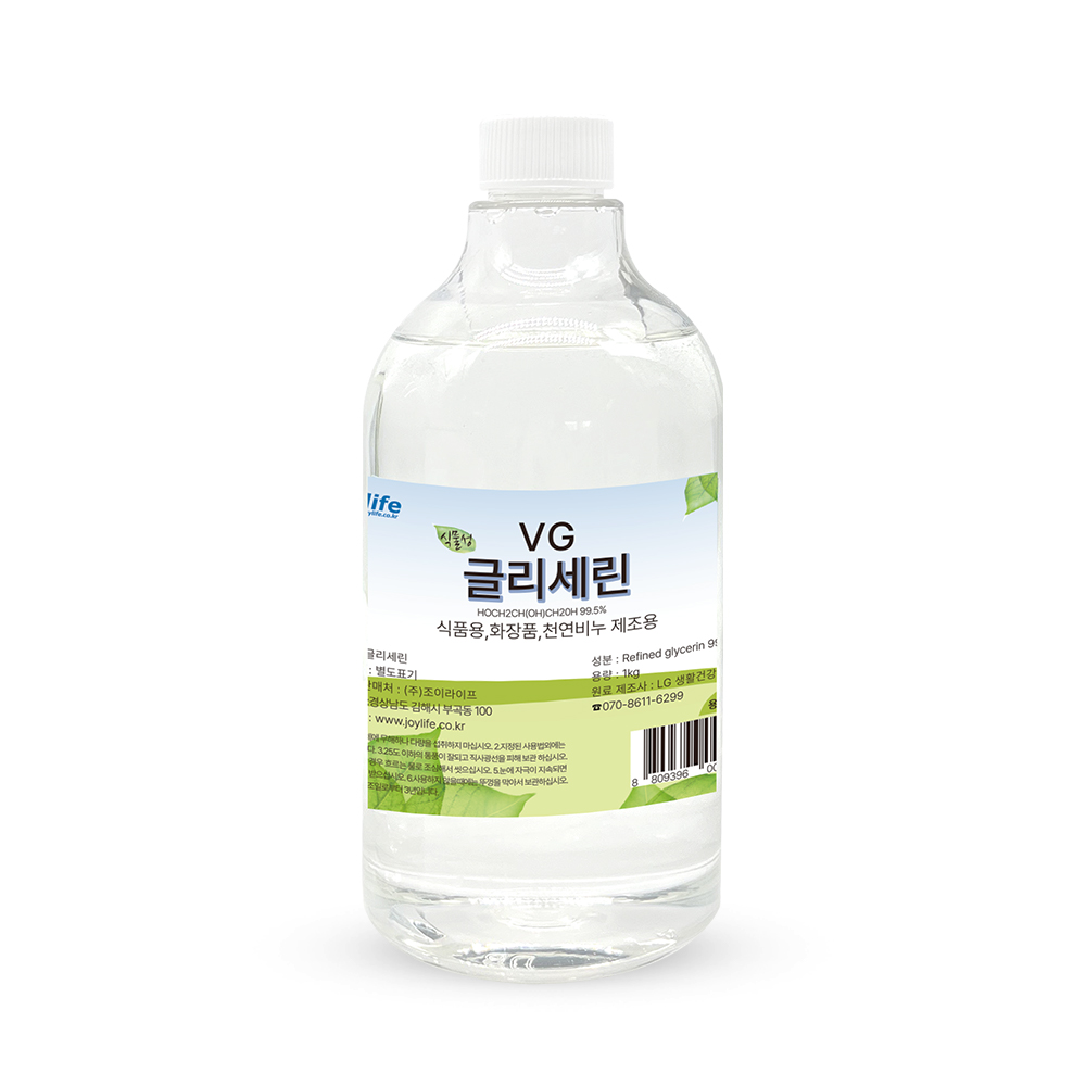 조이라이프 식물성 글리세린 VG, 1kg 가격 추이 조이라이프 식물성 글리세린 VG, 1kg - 최저가 11,800원