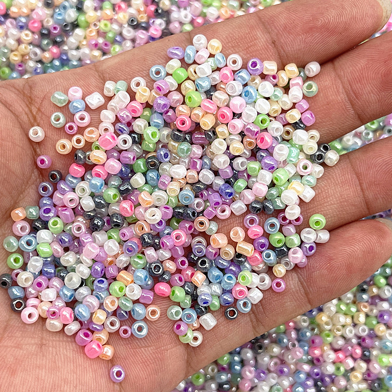 시드비즈 파스텔 펄 믹스, 3mm