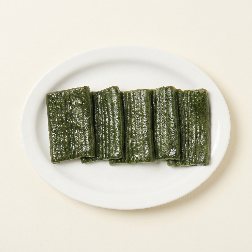 밀레의공방 무설탕 현미 쑥 곤약절편, 1kg, 1박스