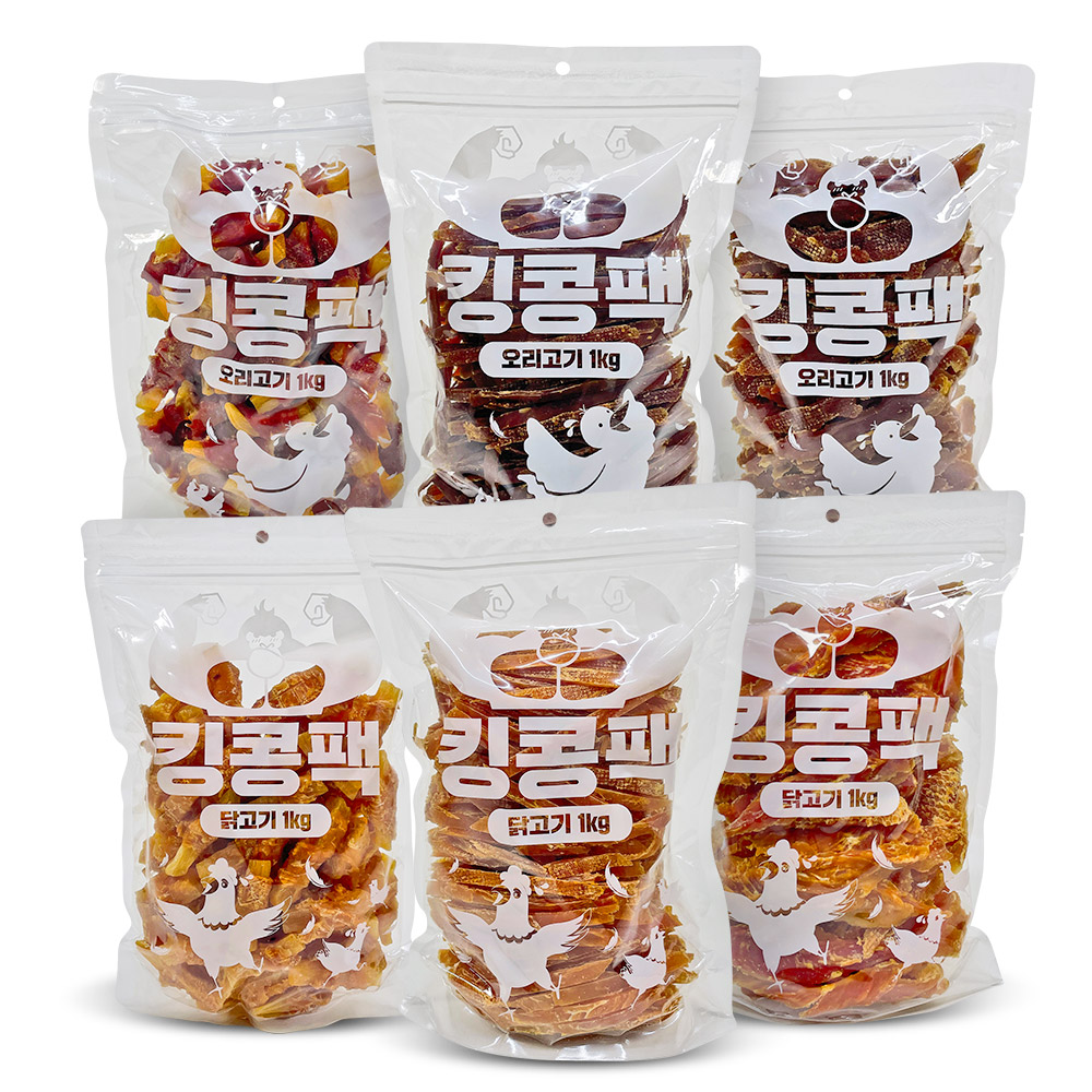 애견간식 킹콩팩, 오리가슴살 슬라이스, 1kg, 1개 가격 추이 애견간식 킹콩팩, 오리가슴살 슬라이스, 1kg, 1개 - 최저가 16,800원