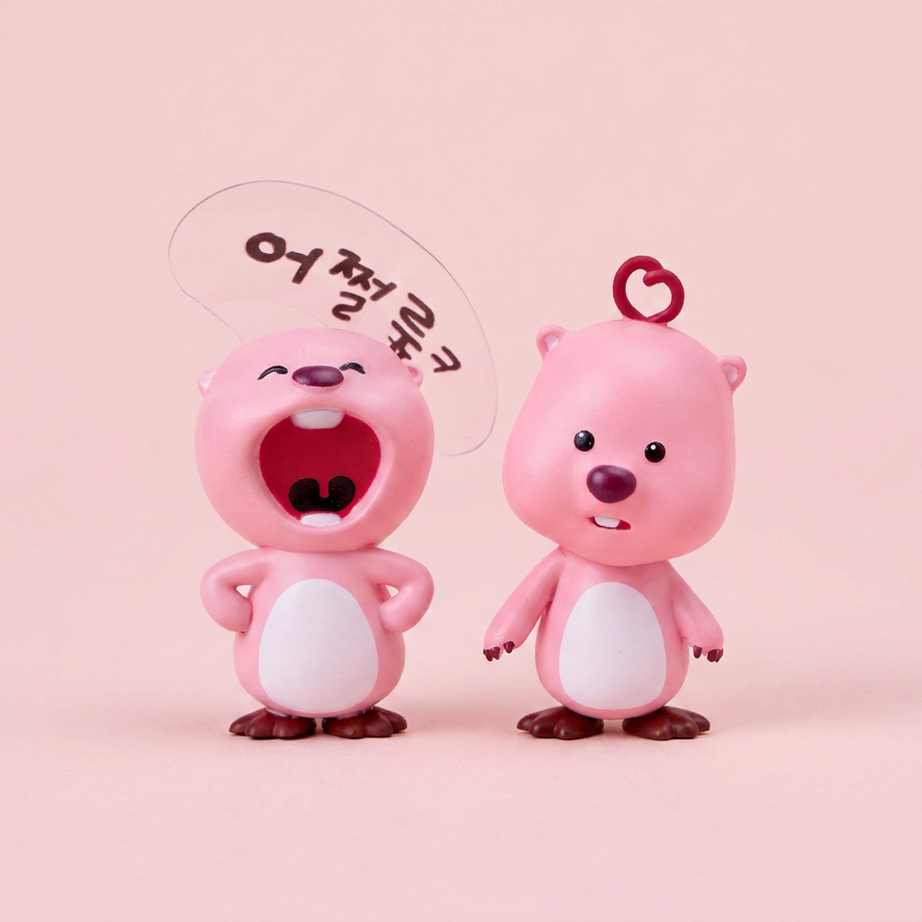 로이체 잔망루피 모니터 피규어, 두근루피, 1개
