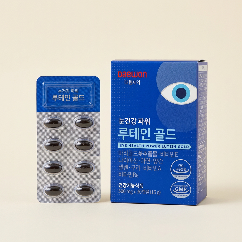 대원제약 눈건강 파워 루테인골드, 500mg, 30캡슐, 6박스 가격 추이 대원제약 눈건강 파워 루테인골드, 500mg, 30캡슐, 6박스 - 최저가 18,900원