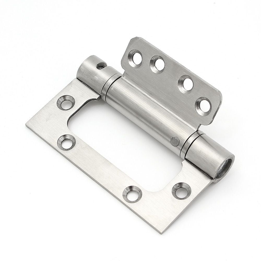 방문경첩 도어클로저 실버 문 자동닫힘 경첩, 실버, 100mm, 1개