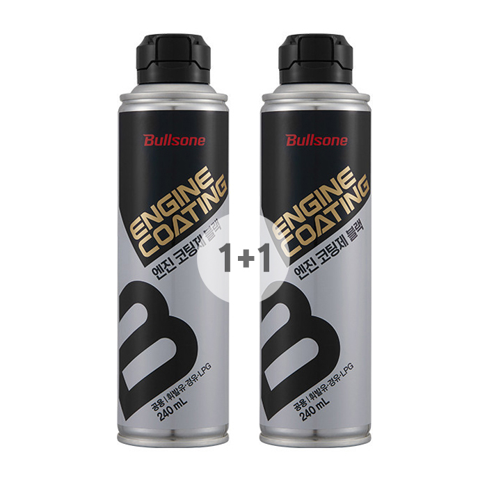 주식회사 제원씨엔에스 불스원 불스파워 엔진코팅제 블랙, 240ml, 2개