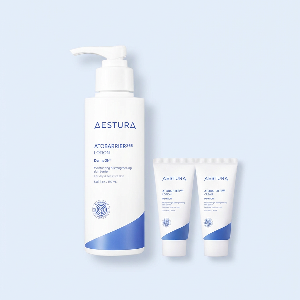 에스트라 아토베리어 365 로션, 150ml, 1개 + 30ml, 1개 + 크림, 30ml, 1개